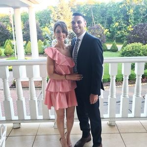 Zara limited edition asymmetrical dress